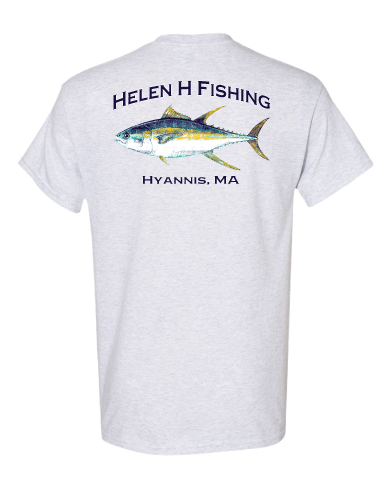 Tee Shirt Man Fishing Tuna, Tee Shirt Men Fishing Tuna